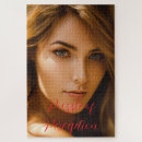 Search for beautiful girl puzzles Birthday