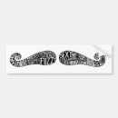 Search for fanciful bumper stickers Moustache