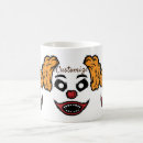 Search for scary clown mugs Cute