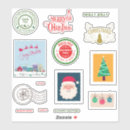 Search for packing stickers Santa
