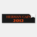 Search for cain bumper stickers Politics