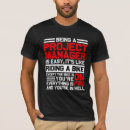 Search for funny project manager tshirts Management