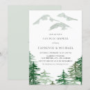 Search for winter couples shower invitations Watercolor