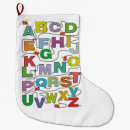 Search for alphabet christmas stockings School