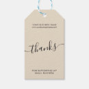 Search for business thank you gift tags Elegant