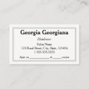 Search for triple business cards Simple