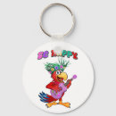 Search for red parrot key rings Tropical