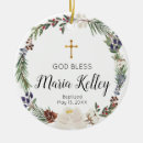 Search for goddaughter christmas tree decorations Girl baptism