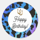 Search for black and blue stickers Birthday party