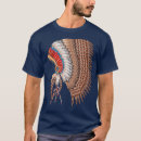 Search for indian headdress tshirts Vintage