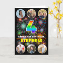 Search for 4th birthday cards 4 years old