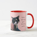 Search for tuxedo cat mugs White