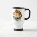 Search for skull and crossbones travel mugs Skeleton