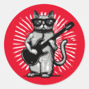 Search for cat playing guitar stickers Cats
