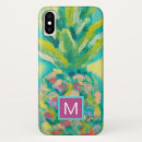 Search for pineapple monogram iphone cases Tropical