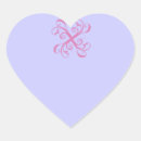Search for 2 heart stickers Purple