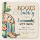 Search for country western coasters Boots and bubbly