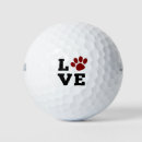 Search for paw prints golf balls Animal