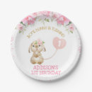Search for bunny birthday plates Floral
