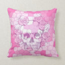 Search for pink skull cushions Roses