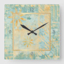 Search for gold and teal clocks Chic