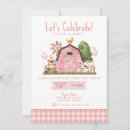 Search for farm yard birthday invitations For kids