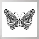 Search for vector butterfly posters Black