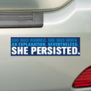 Search for she bumper stickers Elizabeth warren