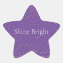 Search for sparkling gold stars stickers For her
