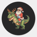 Search for funny t rex stickers Xmas