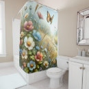 Search for wildflower shower curtains Floral garden