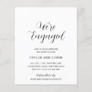 Search for budget engagement party invitations Elegant