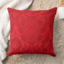Search for red velvet cushions William morris