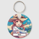 Search for cute anime girls key rings For kids