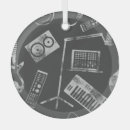 Search for microphone christmas tree decorations Illustration