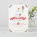 Search for white baby shower invitations Elephant