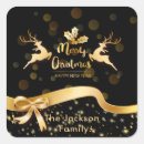 Search for sleigh reindeer stickers Typography