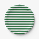 Search for green and white striped plates Abstract
