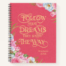 Search for follow your dreams notebooks Pink