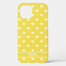 Search for yellow hearts iphone cases Girly
