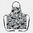 Search for calaveras aprons Halloween