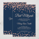Search for faux rose gold confetti invitations Glitter
