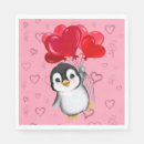 Search for penguin napkins Hearts