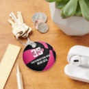 Search for pink and black key rings Girl