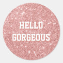 Search for hello gorgeous stickers Pink