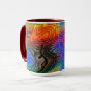 Search for rainbow swirl mugs Yellow