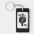 Search for villain rectangular key rings Dc comics
