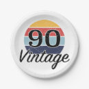 Search for 90th birthday plates 90 years old