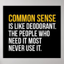 Search for sense posters Quote