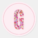 Search for monogram letter g stickers Alphabet